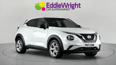 Used 2021 Nissan JUKE 1.0 DIG-T 114 Bhp N-CONNECTA (NQ) White at Eddie Wright Car Supermarket