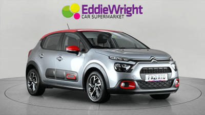 Used 2021 CITROEN C3 1.2i PURETECH SHINE (NQ) Grey at Eddie Wright Car Supermarket