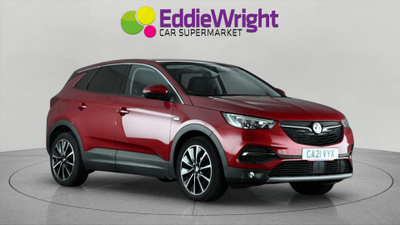 Used 2021 Vauxhall Grandland X 1.2 TURBO 130 Bhp ELITE NAV (NQ) Red at Eddie Wright Car Supermarket