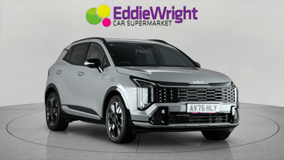 Used 2025 KIA Sportage 1.6h T-GDI 235 Bhp GT-LINE SUV (VQ) Grey at Eddie Wright Car Supermarket