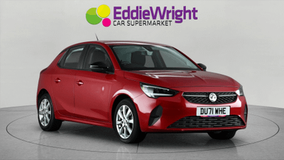 Used 2021 VAUXHALL Corsa 1.2i SE A/C HATCHBACK (VQ) Red at Eddie Wright Car Supermarket
