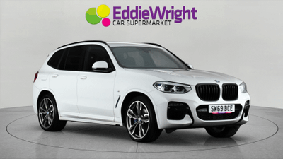 Used 2019 BMW X3 3.0 M40i GPF 354 Bhp XDRIVE (NQ) White at Eddie Wright Car Supermarket