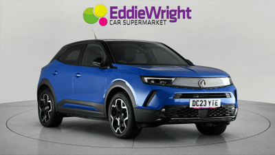 Used 2023 VAUXHALL Mokka 50KWH 136PS ULTIMATE (NQ) Blue at Eddie Wright Car Supermarket