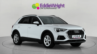 Used 2021 Audi Q3 1.5 TFSi 35 Technik SUV (NQ) White at Eddie Wright Car Supermarket