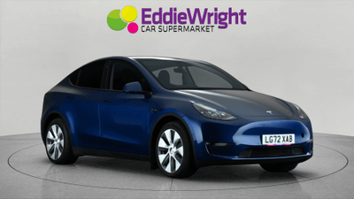 Used 2022 TESLA Model Y 384 Bhp LONG RANGE (DUAL MOTOR) 4WDE (VQ) Blue at Eddie Wright Car Supermarket
