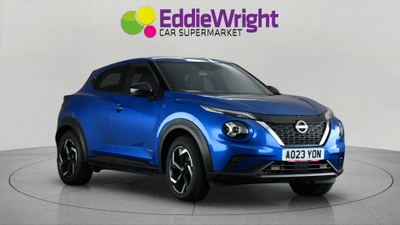 Used 2023 Nissan Juke 1.6 HYBRID N-CONNECTA (NQ) Blue at Eddie Wright Car Supermarket
