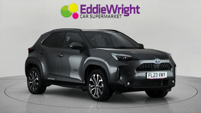 Used 2023 Toyota YARIS CROSS 1.5 VVT-h 116 Bhp DESIGN SUV E-CVT (NQ) Grey at Eddie Wright Car Supermarket