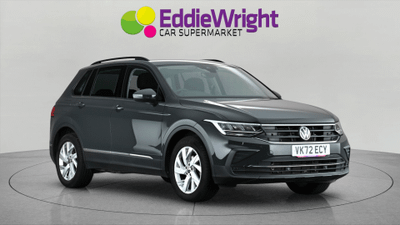Used 2022 VOLKSWAGEN Tiguan 1.5 TSI 150 Bhp LIFE SUV (NQ) Grey at Eddie Wright Car Supermarket