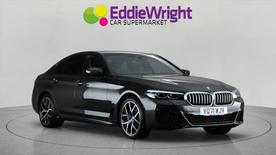 Used 2021 BMW 5 Series 530E 2.0T 292 Bhp 12KWH M SPORT STEP (NQ) Grey at Eddie Wright Car Supermarket