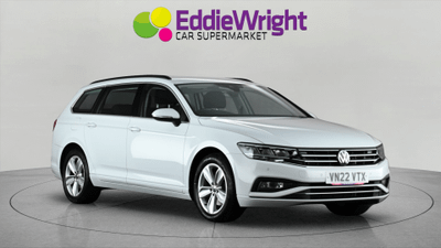 Used 2022 VOLKSWAGEN Passat 1.5TSI 150 Bhp SE NAV DSG (VQ) White at Eddie Wright Car Supermarket