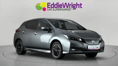 Used 2022 NISSAN Leaf 59KWH 217ps e+ TEKNA (VQ) Grey at Eddie Wright Car Supermarket