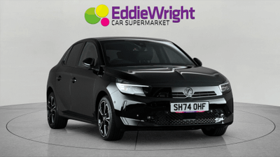 Used 2024 VAUXHALL Corsa 1.2 TURBO 100 BHP ULTIMATE (NQ) Black at Eddie Wright Car Supermarket