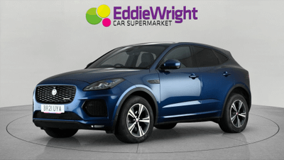 Used 2021 JAGUAR E-Pace 2.0 D204 MHEV R-DYNAMIC S AWD SUV (NQ) Blue at Eddie Wright Car Supermarket