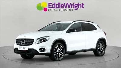 Used 2019 Mercedes-Benz Gla GLA180 1.6i 122 Bhp URBAN EDITION (NQ) White at Eddie Wright Car Supermarket