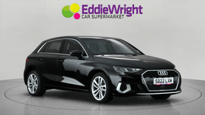 Used 2022 Audi A3 1.5 TFSI 35 150 Bhp SPORT SPORTBACK (NQ) Black at Eddie Wright Car Supermarket