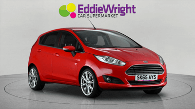 Used 2015 FORD Fiesta 1.0T EcoBoost 125 Bhp TITANIUM X (NQ) Red at Eddie Wright Car Supermarket