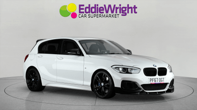 Used 2017 BMW 1 Series M140i 3.0TT SHADOW EDITION (NQ) White at Eddie Wright Car Supermarket