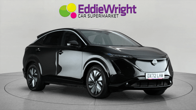 Used 2022 Nissan Ariya 87 KWH 242 PS EVOLVE (VQ) Black at Eddie Wright Car Supermarket
