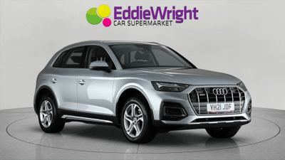 Used 2021 AUDI Q5 21 Plate AUDI Q5 2.0 TDI 40 204 Bhp SPORT QUATTRO S TRONIC (NQ) Silver at Eddie Wright Car Supermarket