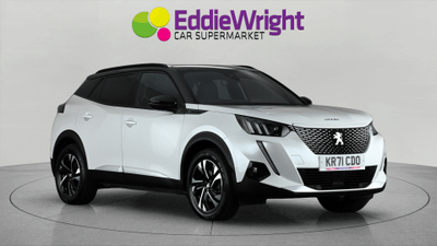 Used 2022 PEUGEOT 2008 E-2008 50 KWH 136 Bhp GT SUV (NQ) White at Eddie Wright Car Supermarket