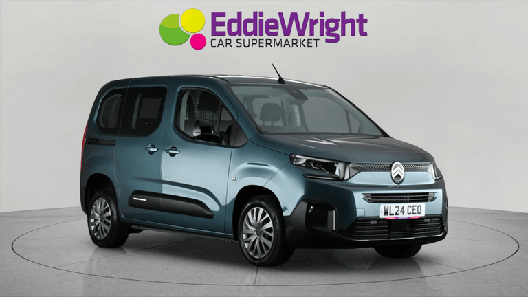 Used 2024 CITROEN BERLINGO 1.2 Plus (NQ) Blue at Eddie Wright Car Supermarket