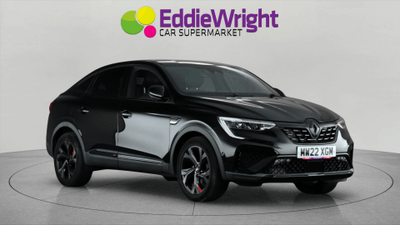 Used 2022 Renault ARKANA 1.3 TCe MHEV R.S. Line (VQ) Black at Eddie Wright Car Supermarket
