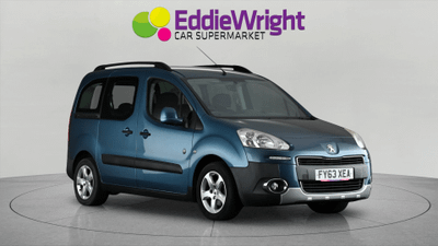 Used 2026 PEUGEOT Partner Tepee 1.6 HDI 115 Bhp OUTDOOR MPV (NQ) BLUE at Eddie Wright Car Supermarket