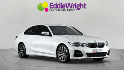 Used 2022 BMW 3 Series 318I 2.0 156 Bhp M SPORT SALOON (VQ) White at Eddie Wright Car Supermarket