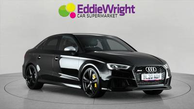 Used 2020 Audi Rs 3 2.5 TFSI 400 Bhp QAUTTRO SALOON S TRONIC (NQ) Black at Eddie Wright Car Supermarket