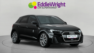 Used 2023 AUDI A1 1.0 TFSI 30 S LINE (NQ) Black at Eddie Wright Car Supermarket