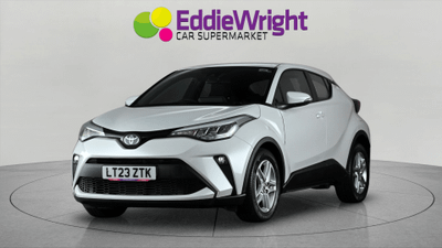 Used 2023 Toyota C-HR 1.8 VVT-h Icon (NQ) White at Eddie Wright Car Supermarket