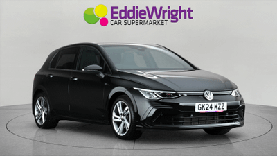 Used 2024 VOLKSWAGEN GOLF 1.5 eTSi MHEV R-Line DSG (VQ) Black at Eddie Wright Car Supermarket
