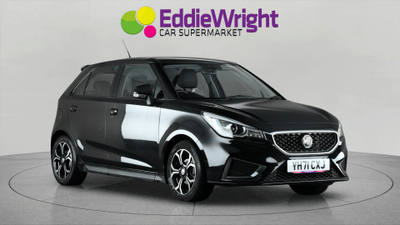 Used 2021 MG MG3 1.5 VTI-TECH 106 Bhp EXCLUSIVE (VQ) Black at Eddie Wright Car Supermarket