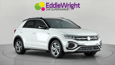 Used 2024 VOLKSWAGEN T-ROC 1.5 TSi R-Line (NQ) Grey at Eddie Wright Car Supermarket