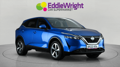 Used 2023 NISSAN Qashqai 1.5h E-POWER N-CONNECTA (NQ) Blue at Eddie Wright Car Supermarket