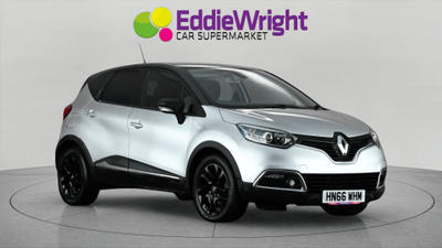 Used 2016 RENAULT Captur 1.5 DCI ENERGY DYNAMIQUE S NAV SUV (NQ) Silver And Black at Eddie Wright Car Supermarket