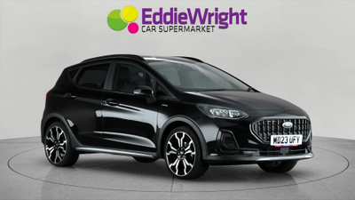 Used 2023 Ford Fiesta 1.0T EcoBoost ACTIVE X (NQ) Black at Eddie Wright Car Supermarket