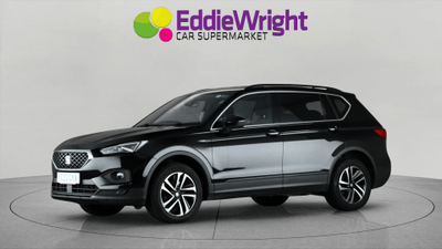 Used 2023 SEAT TARRACO Tarraco Se Tech Ecotsi Semi-Auto Black at Eddie Wright Car Supermarket