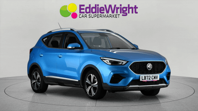 Used 2022 MG Zs 1.0 T-GDI 111 Bhp EXCITE SUV (NQ) Blue at Eddie Wright Car Supermarket