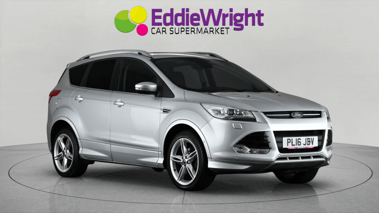 Used 2016 Ford KUGA 1.5T EcoBoost 150 Bhp TITANIUM X SPORT (NQ) Silver at Eddie Wright Car Supermarket