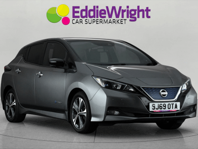 2019 NISSAN LEAF 40KWH 150PS N CONNECTA NQ SAT NAV REVERSE CAMERA TINTS PRICE 7,598... photo