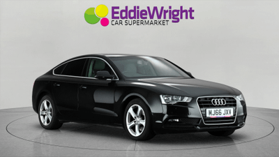 Used 2016 Audi A5 2.0 TDI ULTRA 136 Bhp SE TECHNIK SPORTBACK (NQ) Black at Eddie Wright Car Supermarket