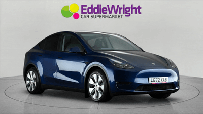 Used 2022 TESLA Model Y 384 Bhp LONG RANGE (DUAL MOTOR) 4WDE (VQ) Blue at Eddie Wright Car Supermarket