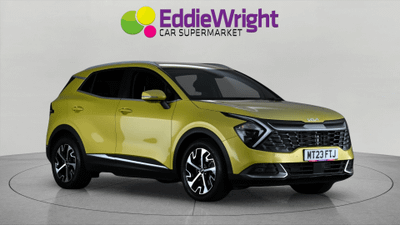 Used 2023 KIA SPORTAGE 1.6 CRDi 3 (NQ) Yellow at Eddie Wright Car Supermarket