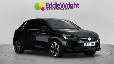 Used 2023 Vauxhall CORSA ELECTRIC 50kWh 136 Bhp ULTIMATE (NQ) Black at Eddie Wright Car Supermarket