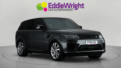 Used 2018 LAND ROVER Range Rover Sport 2.0T P400e 13.1kWH AUTOBIOGRAPHY DYNAMIC SUV 4WD (NQ) Grey at Eddie Wright Car Supermarket