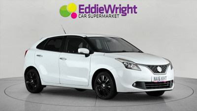Used 2016 SUZUKI Baleno 1.0T Boosterjet 111 Bhp SZ5 White at Eddie Wright Car Supermarket