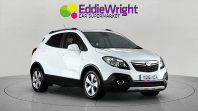 Used 2016 VAUXHALL Mokka 1.6 CDTI ecoFLEX 136 Bhp SE (NQ) White at Eddie Wright Car Supermarket