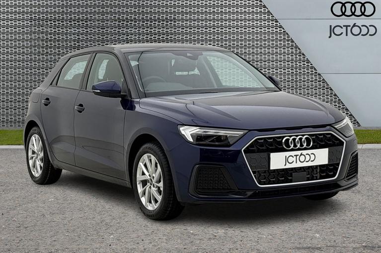 Used 2026 AUDI A1 Audi A1 Sportback Sport 30 TFS Navarra blue, metallic Mythos black, metallic at JCT600