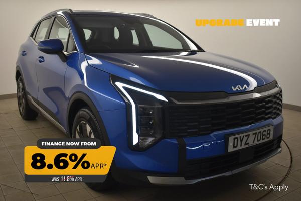 Used 2025 KIA SPORTAGE 1.6T GDi Pure 5dr Blue at SERE Motors
